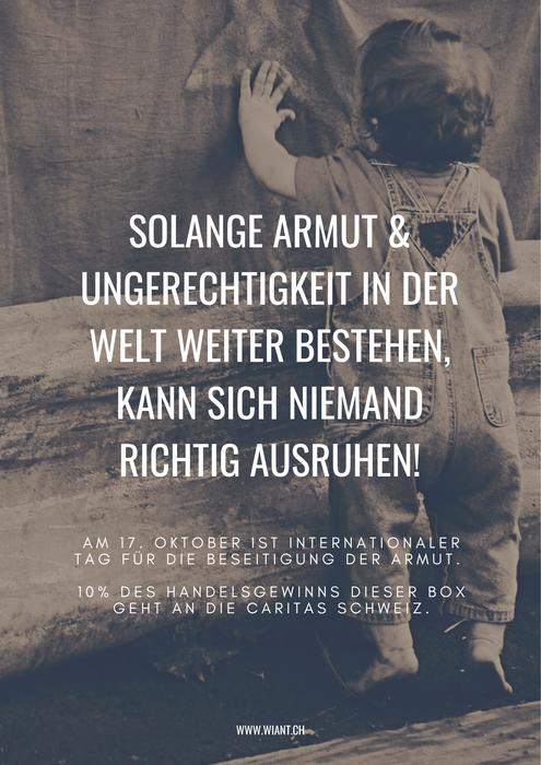 Warum der internationale Tag für die Beseitigung der Armut wichtig ist.